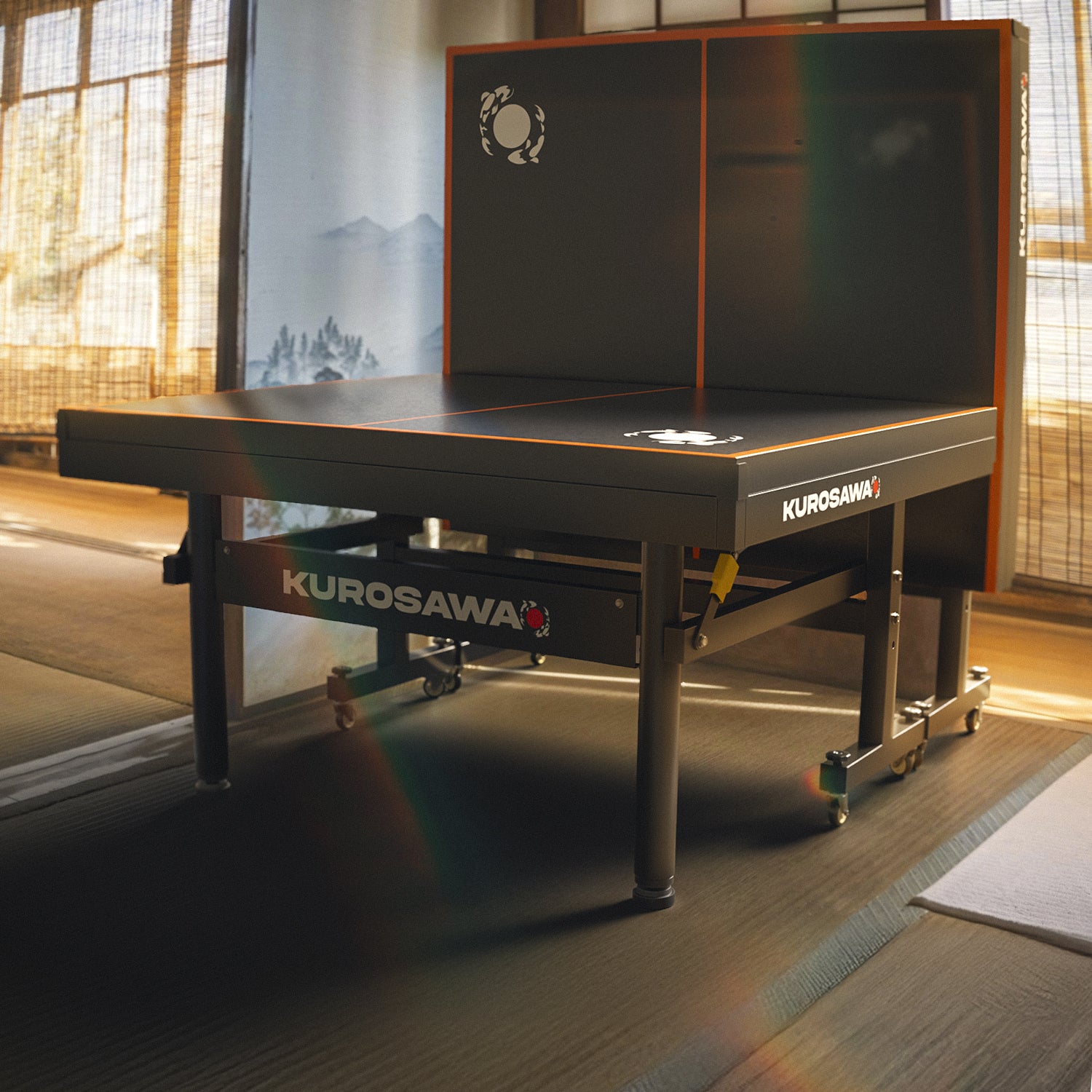 Mesa de Ping Pong Kurosawa - Sanke Naranja